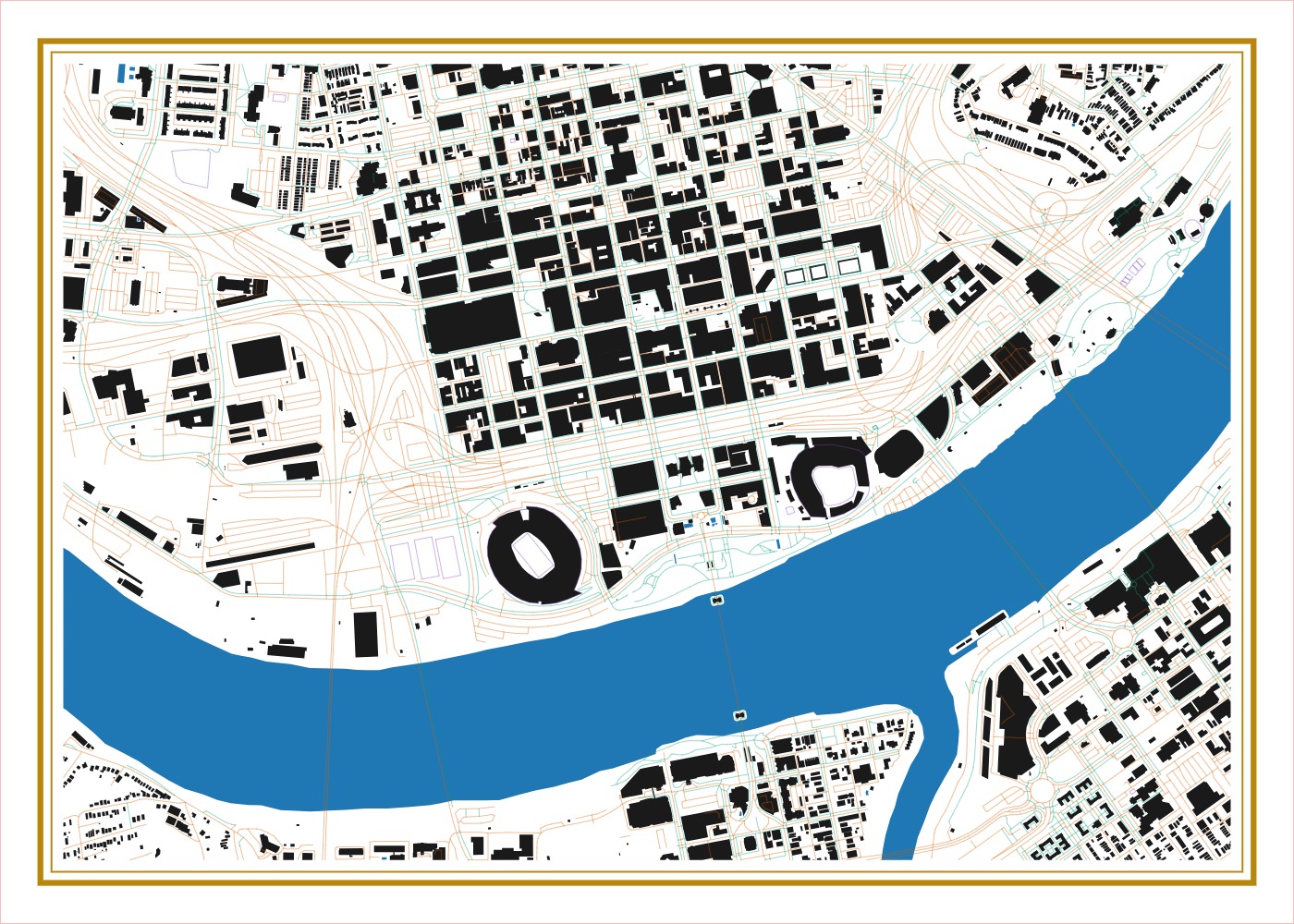 Cincinnati SVG export with separate colors for laser processes